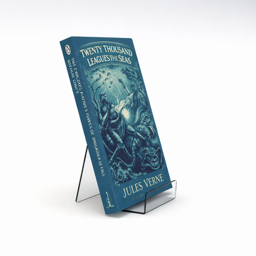 Clear acrylic book - book, display