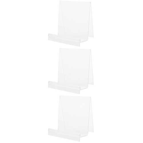 3pcs transparent acrylic book - acrylic,