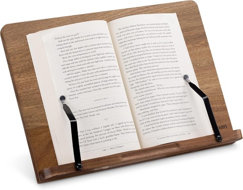 Book stand acacia - acacia, wood