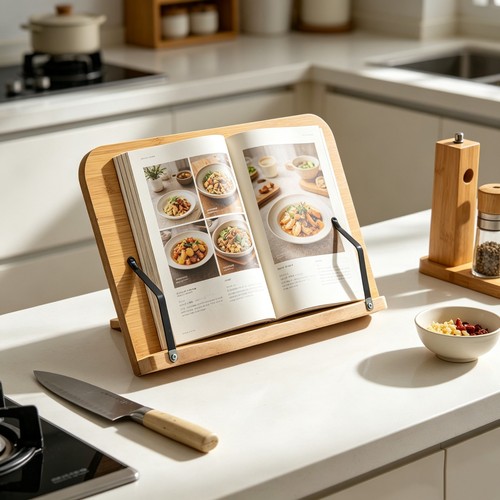 Recipe book stand - recipe, kitchen