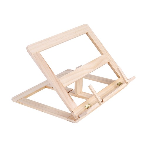 Wooden cookbook holder - wooden,