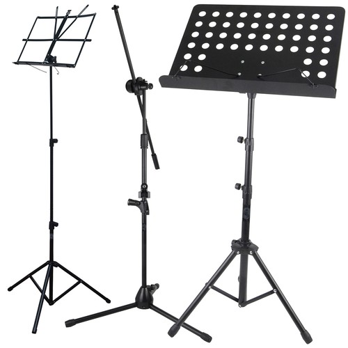 Height adjustable music - adjustable, stand