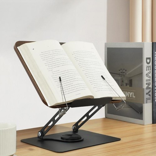 360 rotating library - open, book