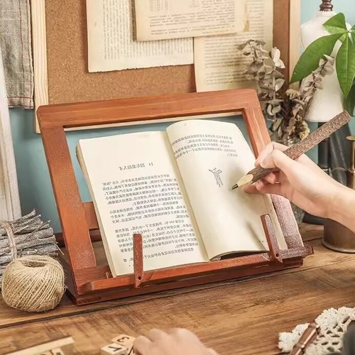 Vintage adjustable book stand - adjustable,