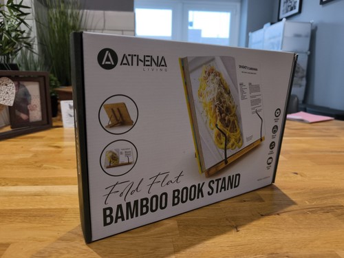 Athena fold flat bamboo book - fold,