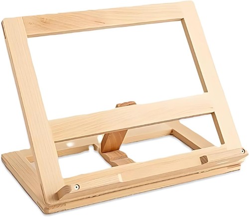 Wooden recipe book - wooden,