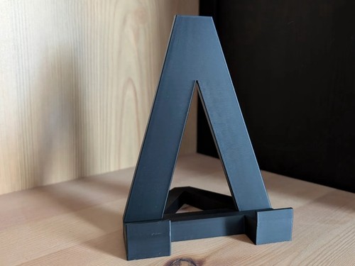 Black desktop display frame - display, a-frame