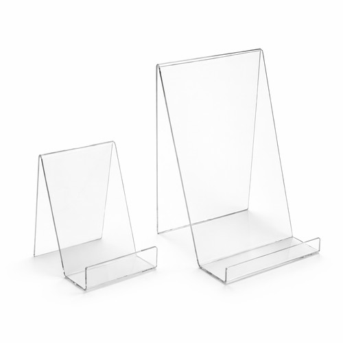 75mm clear acrylic book - clear,