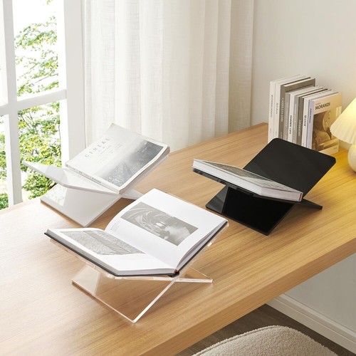 Clear acrylic book stand - acrylic,