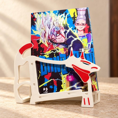 Manga stand white - white, fox