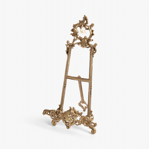 Solid brass decorative easel - solid,