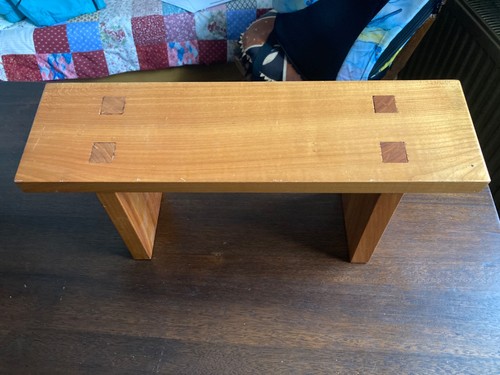 Solid wooden possibly handmade