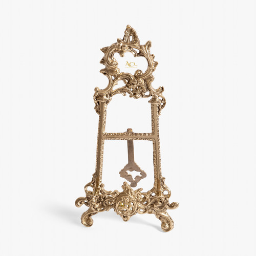 Solid brass decorative - brass, easel