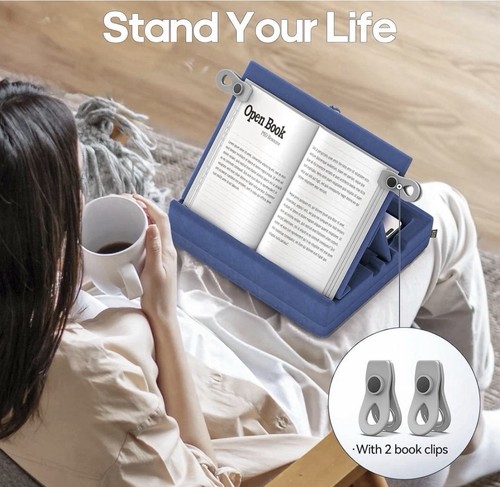 Book soft pillow - pillow, stand